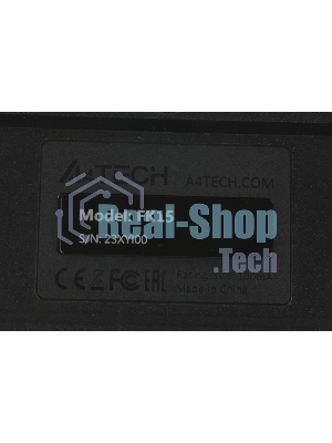 Комплект клавиатура+мышь A4Tech FStyler F1512 проводной, USB, 1200 DPI, черный