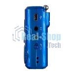 Радиоприемник Perfeo мини-аудио Sound Ranger, FM MP3 USB microSD In/Out ридер, BL-5C 1000mAh, синий (PF-SV922BLU)