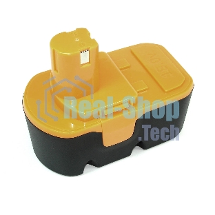 Аккумулятор для RYOBI (p/n: 1400672, B-1815-S, 1322401) 1.5Ah 18V Ni-Cd