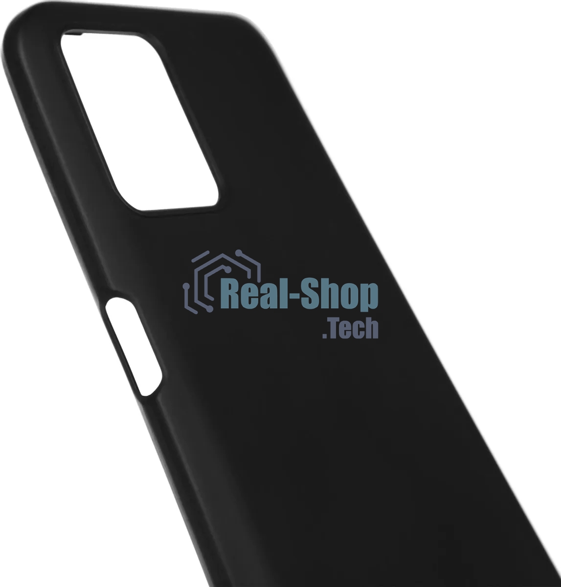 Чехол (клип-кейс) LuxCase, для Realme 8i, черный 62348