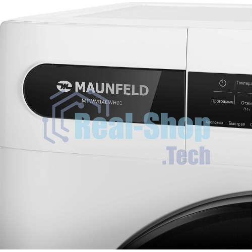 Стиральная машина Maunfeld MFWM148WH01 белый, загрузка фронтальная 8 кг, 1400 об/мин., класс: А+++