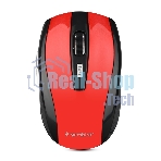 Мышь беспроводная Gembird MUSW-330-3 красный, 2400 dpi, радиоканал, USB, кнопки - 6