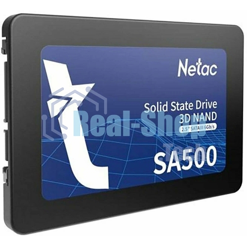 Накопитель SSD Netac SA500, 256Gb, SATA III, 2.5