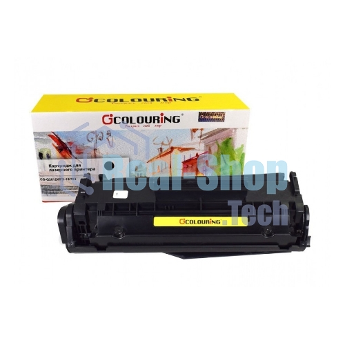 Картридж лазерный Colouring CG-Q2612X черный (3000 стр.) для HP LJ 1010/1012/1015/1018/1020/1022/3015/3020/3030/3050/3052/3055/M1005/M1005MFP/M1319/M1319MFP Series Canon LBP2900/3000