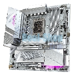 Материнская плата Gigabyte Z890M AORUS ELITE WIFI7 ICE, LGA 1851, Intel Z890, 4xDDR5, 4xSATA, 3xM.2, 1xPCIe 4.0 x4, 1xPCIe 5.0 x16, 1xDP, 1xUSB-C, 1x 2.5Gb LAN, 1xUSB-A 3.2 Gen 2, 4xUSB-A 3.2 Gen 1, 2x3.5 мм, TOSLINK, 7.1, 1xUSB4, mATX
