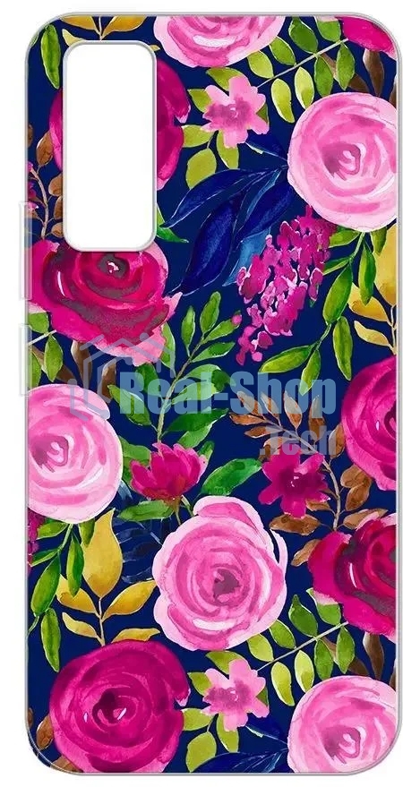 Чехол (клип-кейс) Gresso Air, для Vivo Y53s 4G, прозрачный/рисунок gr17aaae9807
