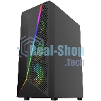 Компьютерный корпус Bloody BD-CC106F черный без БП ATX 4x120мм 1xUSB 2.0 1xUSB 3.0 audio bott PSU