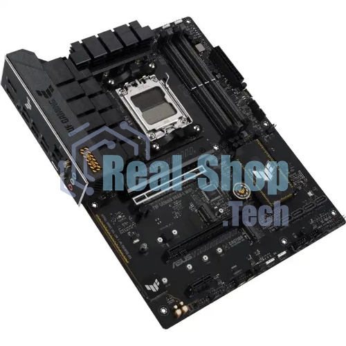 Материнская плата ASUS TUF GAMING B650E-PLUS WIFI, AM5, AMD B650, 4xDDR5, 4xSATA, 3xM.2, 1xPCIe 5.0 x16, 1xPCIe 4.0 x4, 2xPCIe 4.0 x1, 1xDisplayPort, 1xHDMI, 1x2.5Gb LAN, Wi-Fi 6E, Bluetooth 5.3, 1xUSB-C 20Gbps, 3xUSB-A 10Gbps, 6xUSB-A 2.0, 5x3.5 мм, 7.1, ATX