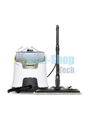 Пароочиститель Karcher EasyFix SC 4 Deluxe белый, напольный, 2200 Вт, 60 г/мин, 1300 мл