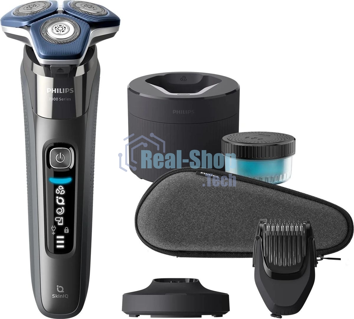 Электробритва роторная Philips S7887/58 реж.эл.:3 питан.:аккум.