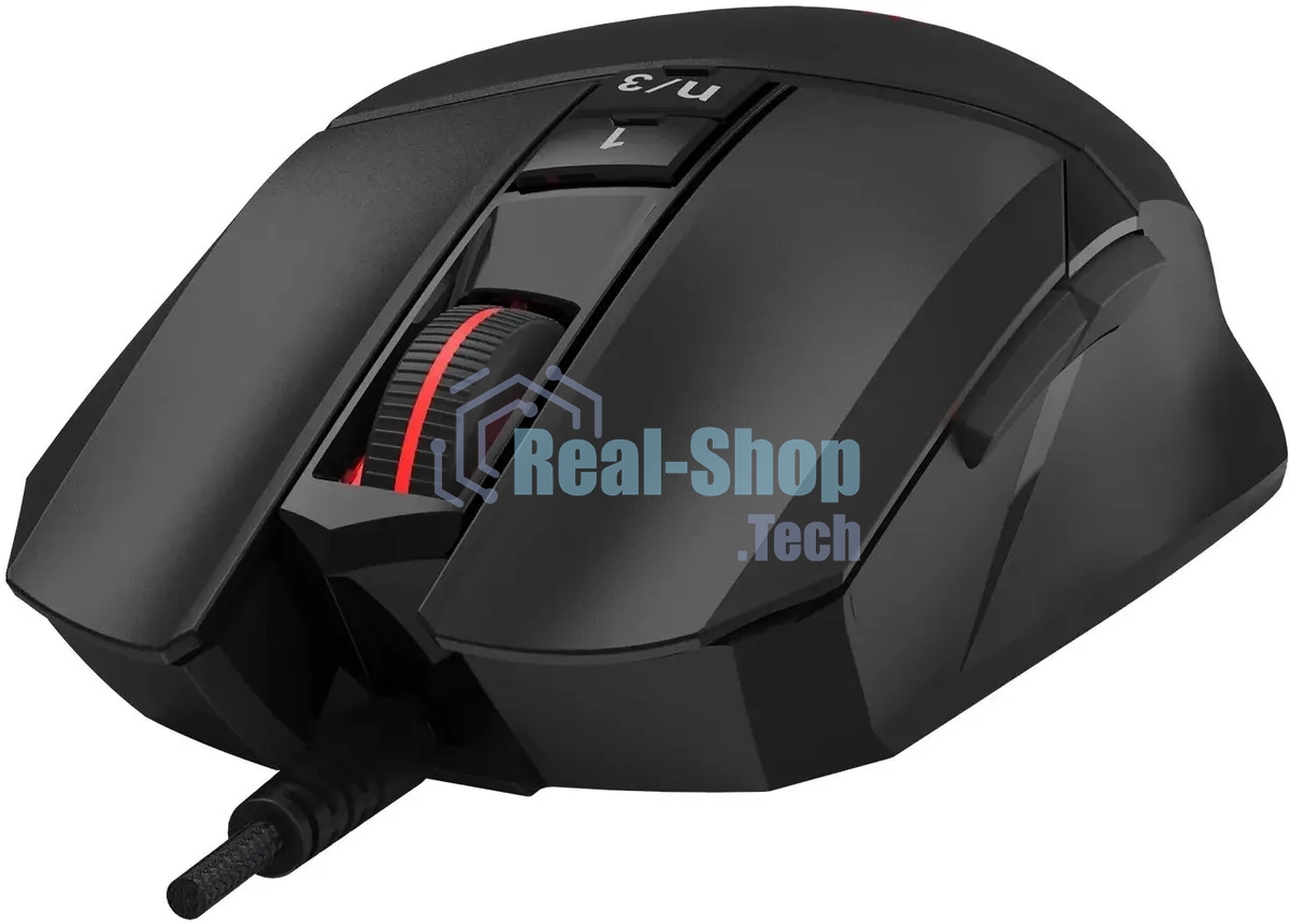 Мышь проводная A4Tech Bloody W65 Max Mini черный, 12000 dpi, USB, кнопки - 9