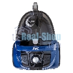 Пылесос JVC JH-VC405 черный/синий, 360/2050 Вт, уборка сухая, пылесборник контейнер 2 л