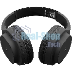 Беспроводные/проводные наушники Digma BT-18 черный, накладные, Bluetooth + проводной, складная конструкция, до 10 ч