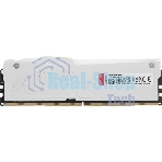 Оперативная память Kingston Fury Beast, DDR5, 32Gb (2x16Gb), 5600MHz, CL40, DIMM, с радиаторами, RGB, белый