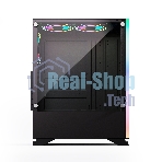 Компьютерный корпус ABR Robin I (1хUSB 3.0, 2хUSB 2.0, HD Audio, 3xRGb Fan, ATX, Micro-ATX)