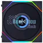 Корпусный вентилятор LIAN LI UNI FAN TL LCD (3pcs) G99.12TLLCD3B.00 черный 120мм 1900rpm 27db 7-pin
