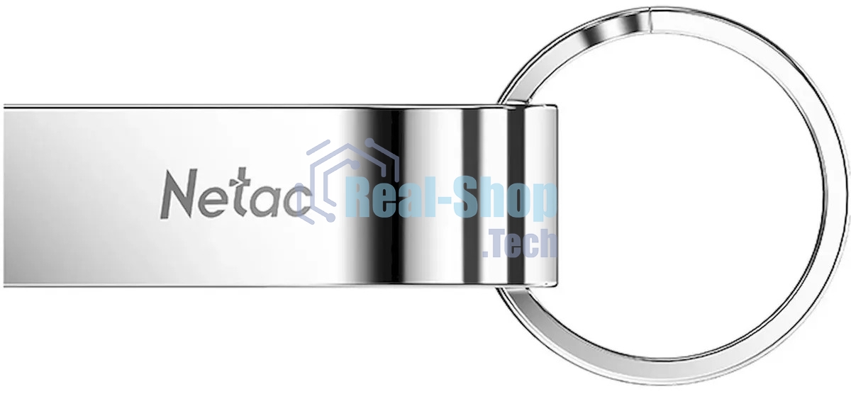 Флешка USB Netac U275 (NT03U275N-008G-20SL), 8Gb, USB 2.0, R/W 50/15, серебристый
