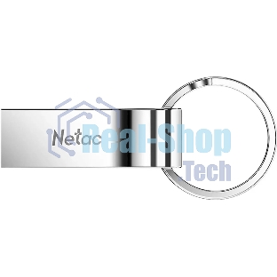 Флешка USB Netac U275 (NT03U275N-008G-20SL), 8Gb, USB 2.0, R/W 50/15, серебристый