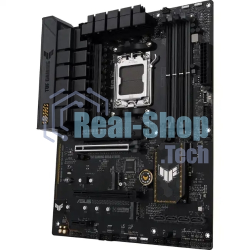 Материнская плата ASUS TUF GAMING B650E-PLUS WIFI, AM5, AMD B650, 4xDDR5, 4xSATA, 3xM.2, 1xPCIe 5.0 x16, 1xPCIe 4.0 x4, 2xPCIe 4.0 x1, 1xDisplayPort, 1xHDMI, 1x2.5Gb LAN, Wi-Fi 6E, Bluetooth 5.3, 1xUSB-C 20Gbps, 3xUSB-A 10Gbps, 6xUSB-A 2.0, 5x3.5 мм, 7.1, ATX