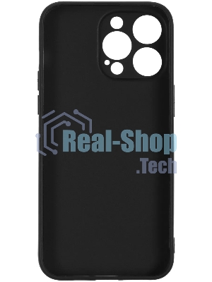 Чехол (клип-кейс) BoraSCO для Apple iPhone 15 Pro Max черный (72415)