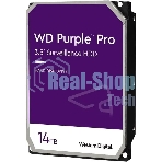 Жесткий диск Western Digital Purple Pro 14Tb Serial ATA III, 7200rpm, 512Mb, 3.5
