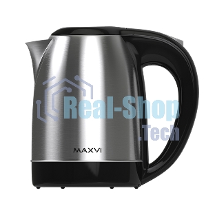 Чайник электрический Maxvi KE1721S silver-black
