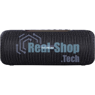 Колонка портативная Hyundai H-PS1021 черный/черный 25 Вт 1.0 BT 10м 1500mAh