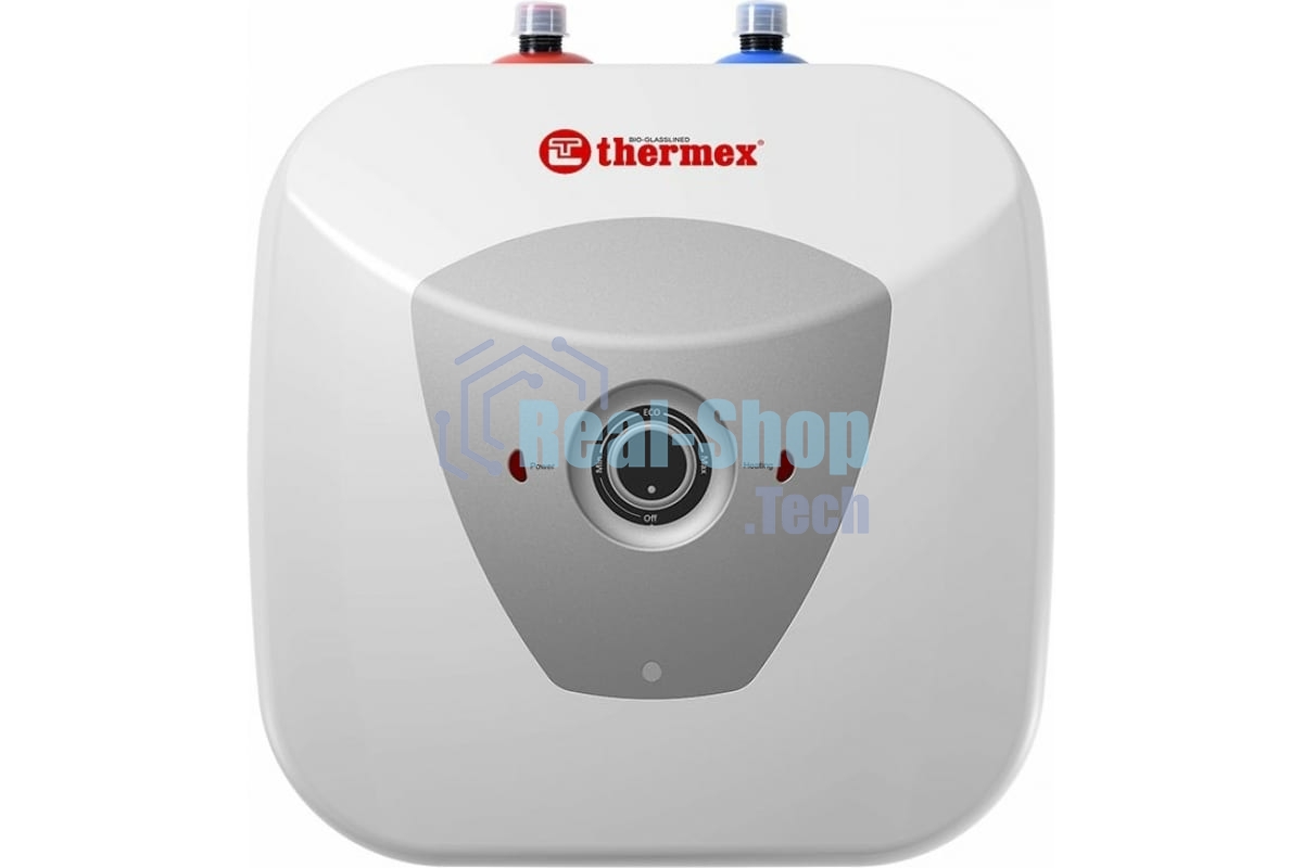 Водонагреватель электрический Thermex Hit H10-U (PRO) белый, накопительный, 10 л, 2 кВт, настенный, универсальная ориентация