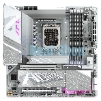 Материнская плата Gigabyte Z890M AORUS ELITE WIFI7 ICE, LGA 1851, Intel Z890, 4xDDR5, 4xSATA, 3xM.2, 1xPCIe 4.0 x4, 1xPCIe 5.0 x16, 1xDP, 1xUSB-C, 1x 2.5Gb LAN, 1xUSB-A 3.2 Gen 2, 4xUSB-A 3.2 Gen 1, 2x3.5 мм, TOSLINK, 7.1, 1xUSB4, mATX