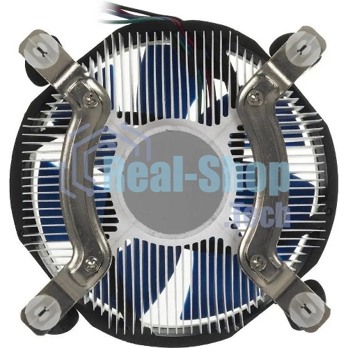 Кулер для процессора DEEPCOOL THETA 21 PWM черный/синий, 92 мм, алюминий, 2400 об/мин, 33.4 дБ, 4 pin, 95 Вт, 60.5 мм