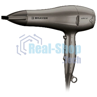 Фен BRAYER BR3006 коричневый, 2200 Вт