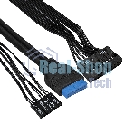 Компьютерный корпус Miditower ExeGate XP-340U-UNS400 (ATX, БП UNS400 с вент. 12см, 1хUSB/2хUSB 3.0, аудио)