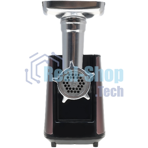 Мясорубка электрическая BBK MG1801 медь/черный, 1800 Вт, 2.0 кг/мин, реверс, защита от перегрузки, металлический лоток, насадки - 4
