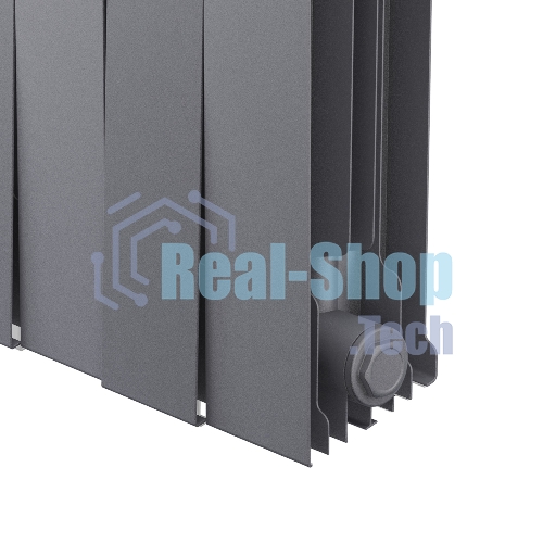 Радиатор биметаллический Royal Thermo PianoForte 200 Серебристый - 14 секц.
