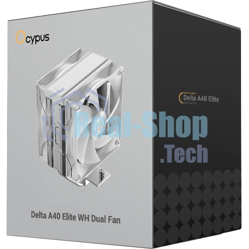 Кулер для процессора Ocypus Delta A40 Elite WH Dual Fan (Delta-A40-WH2NNWN00X-GL)