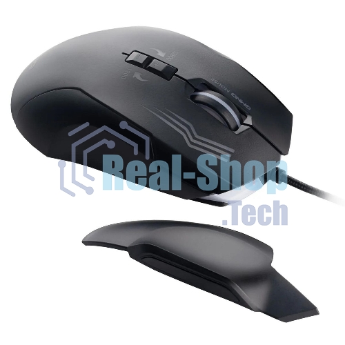Мышь проводная GMNG 930GM черный, 12800 dpi, USB, кнопки - 7