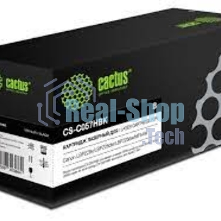 Картридж лазерный Cactus CS-C057HBK черный (10000 стр.) для Canon LBP228x/LBP226dw/LBP223dw/MF449x/MF446x/MF445dw