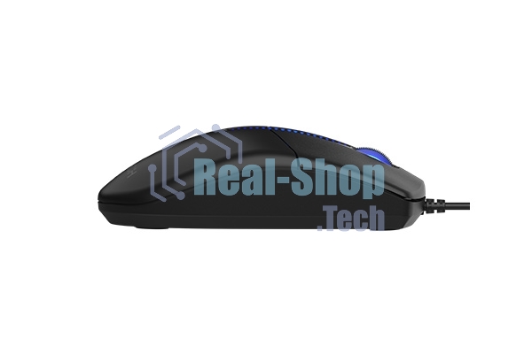 Мышь проводная A4Tech N-530S черный, 1200 dpi, USB, кнопки - 3