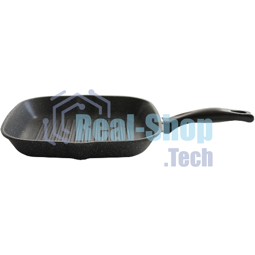 Сковорода-гриль StarWind Chef SW-CH3027GGR, 27х27 см, серый
