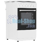Плита газовая Cezaris ПГ 2150-10 белый, конфорок 4 шт, духовка 43 л, 51 см x 85 см x 55 см