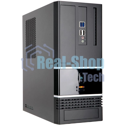 Компьютерный корпус INWIN BK623BL USB 3.0 (Micro-ATX, RB-S400BN1-0, 400W, 2xUSB 3.0, 2xUSB 2.0+Audio, черный)