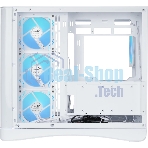 Корпус SAMA V62S, Midi-Tower, белый, 4 x 120 мм