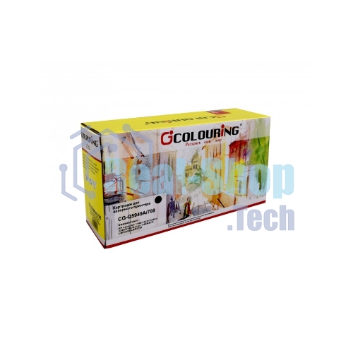 Картридж лазерный Colouring CG-Q5949A/708 черный (2500 стр.) для HP LJ 1160/1320/1320N/3390/3392/Canon LBP 3300