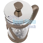 Френч-пресс Rondell Impressia Bronze RDS-1258, 0.35л, бронзовый