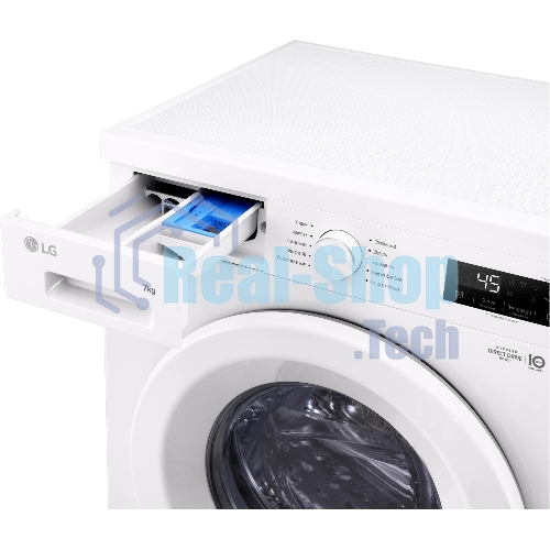Стиральная машина LG F2Y1HS3W белый, загрузка фронтальная 7 кг, 1200 об/мин., класс: А