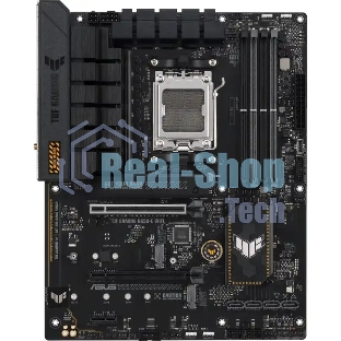 Материнская плата ASUS TUF GAMING B650E-PLUS WIFI, AM5, AMD B650, 4xDDR5, 4xSATA, 3xM.2, 1xPCIe 5.0 x16, 1xPCIe 4.0 x4, 2xPCIe 4.0 x1, 1xDisplayPort, 1xHDMI, 1x2.5Gb LAN, Wi-Fi 6E, Bluetooth 5.3, 1xUSB-C 20Gbps, 3xUSB-A 10Gbps, 6xUSB-A 2.0, 5x3.5 мм, 7.1, ATX