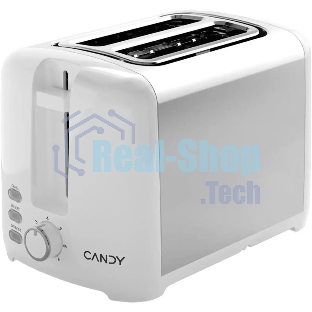 Тостер Candy CT-250 белый, 930 Вт, 2 слота