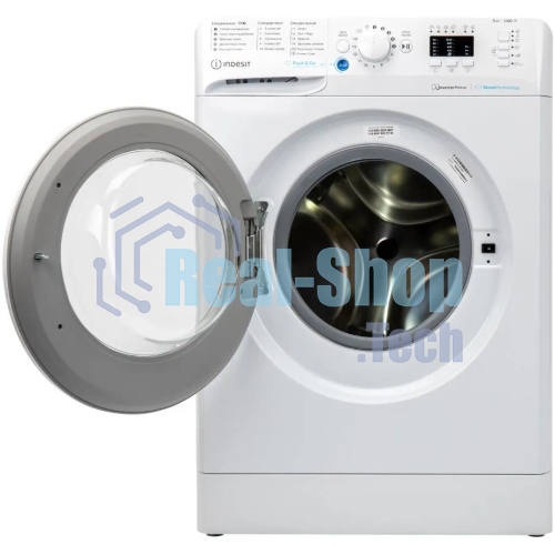 Стиральная машина Indesit BWSA 5109 WWV белый, загрузка фронтальная 5 кг, 1000 об/мин., класс: А