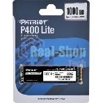 Накопитель SSD Patriot P400 Lite 1Tb M.2 2280 NVMe PCle 4.0 x4 R3500/W2700 TbW 560Tb 3D NAND with HS