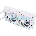 Система жидкостного охлаждения Thermalright Frozen Horizon 240 Digital (240мм, LED temp., White, ARGB/Fans: 2x120мм, 68.9CFM, 28.2dBA, 2000RPM/Pump height 53.2мм, Rad thickness 27мм/S: 1700, 1200, 1851, 115X, AM5, AM4)